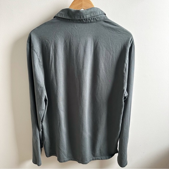 Vince Green Long Sleeve Polo Shirt - Picture 4 of 4